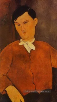 monsier deleu 1916 Amedeo Modigliani Peinture à l'huile